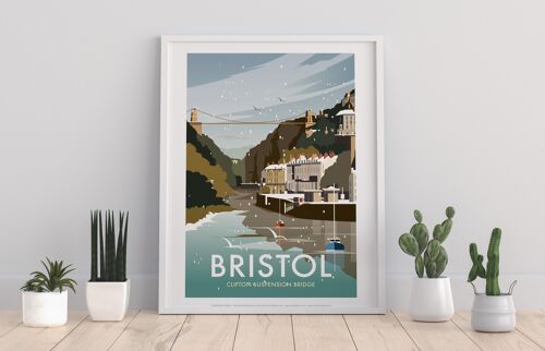 Bristol By Artist Dave Thompson - 11X14” Premium Art Print II