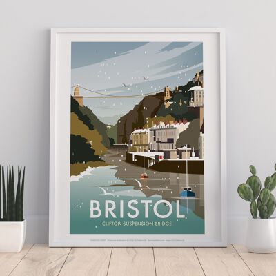 Bristol por el artista Dave Thompson - 11X14" Premium Art Print II