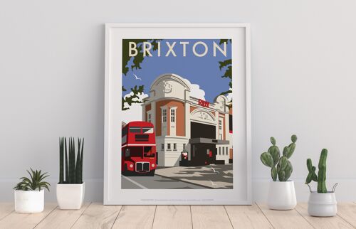 Brixton By Artist Dave Thompson - 11X14” Premium Art Print II
