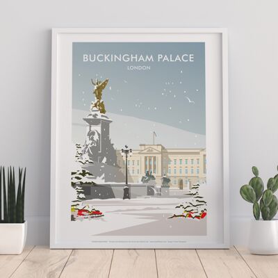 Buckingham Palace von Künstler Dave Thompson – Kunstdruck II