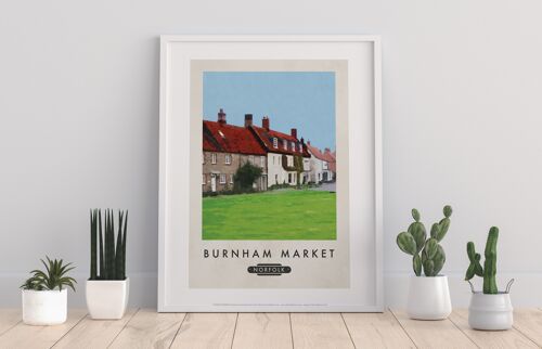 Burnham Market, Norfolk - 11X14” Premium Art Print I