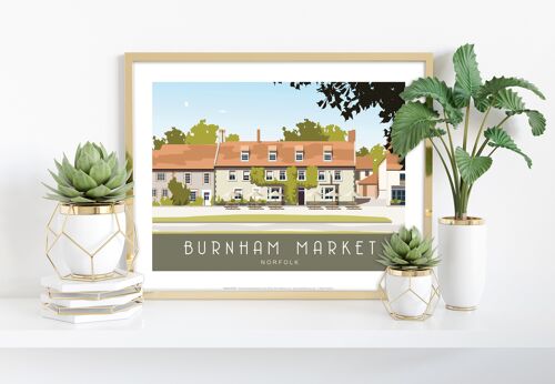 Burnham Market, Norfolk - 11X14” Premium Art Print II