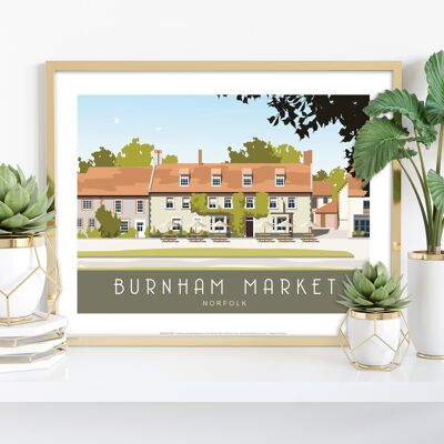 Burnham Market, Norfolk - 11X14” Premium Art Print II