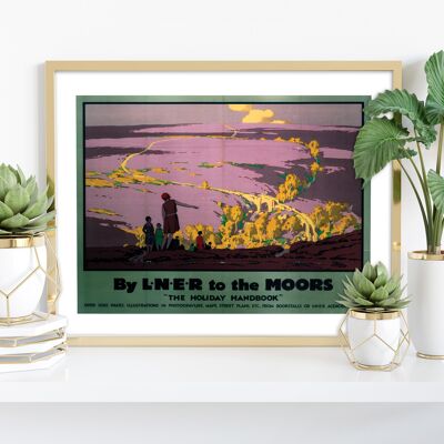 Di Lner To The Moors - 11X14" Stampa d'arte Premium II
