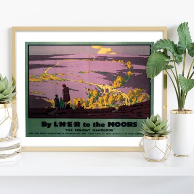 Por Lner To The Moors - 11X14" Premium Art Print II
