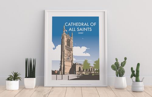 Cathedral Of All Saints, Derby By Dave Thompson Art Print I