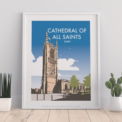 Cathedral Of All Saints, Derby By Dave Thompson Art Print I