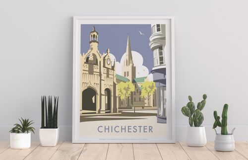 Chichester By Artist Dave Thompson - Premium Art Print I