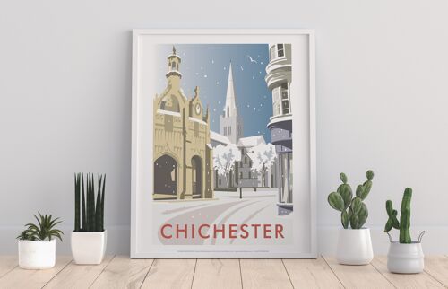 Chichester By Artist Dave Thompson - Premium Art Print II