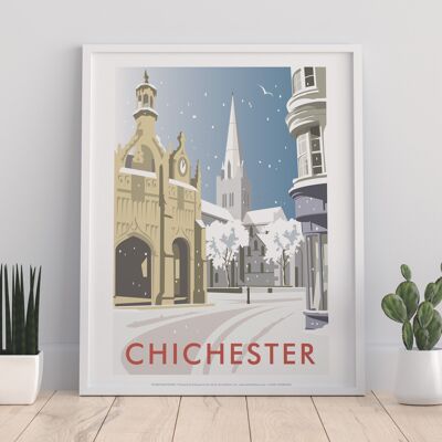 Chichester par l'artiste Dave Thompson - Premium Art Print II