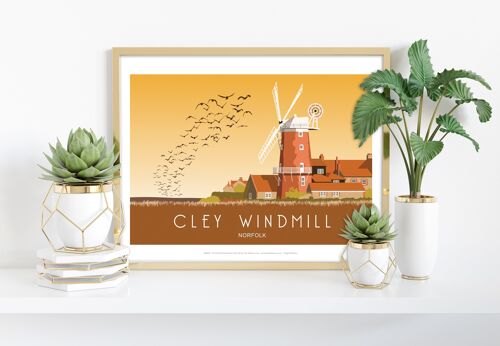 Cley Windmill, Norfolk - 11X14” Premium Art Print II