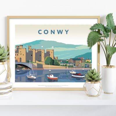 Conwy By Artist Richard O'Neill - 11X14” Premium Art Print II