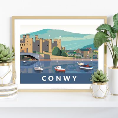 Conwy By Artist Richard O'Neill - 11X14” Premium Art Print III