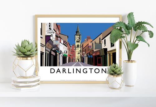 Darlington By Artist Richard O'Neill - Premium Art Print II