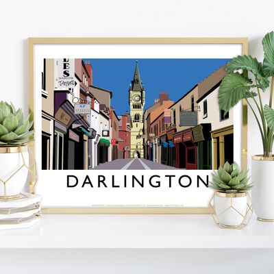 Darlington par l'artiste Richard O'Neill - Premium Art Print II