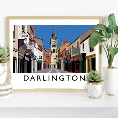 Darlington por el artista Richard O'Neill - Impresión de arte premium III