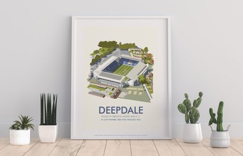 Deepdale, Preston North End F. C. by Dave Thompson Art Print I