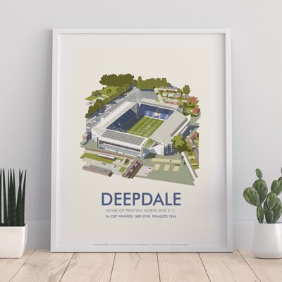 Deepdale, Preston North End FC di Dave Thompson Art Print I