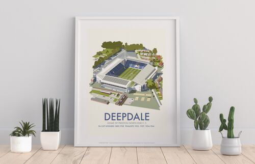 Deepdale, Preston North End F. C. By Dave Thompson Art Print II