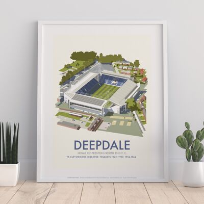 Deepdale, Preston North End F. C. By Dave Thompson Art Print II