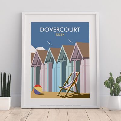 Dovercourt, Essex By Artist Dave Thompson - Art Print I