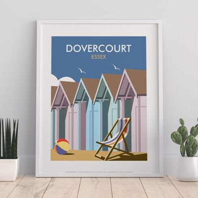 Dovercourt, Essex por el artista Dave Thompson - Impresión de arte I