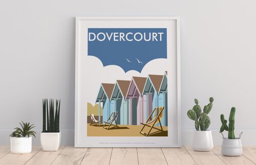 Dovercourt, Essex By Artist Dave Thompson - Art Print II