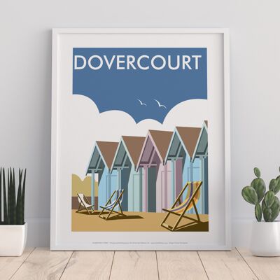 Dovercourt, Essex par l'artiste Dave Thompson - Art Print II