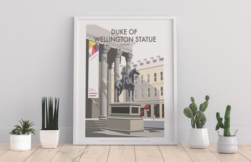 Duke Of Wellington Statue By Artist Dave Thompson Art Print I