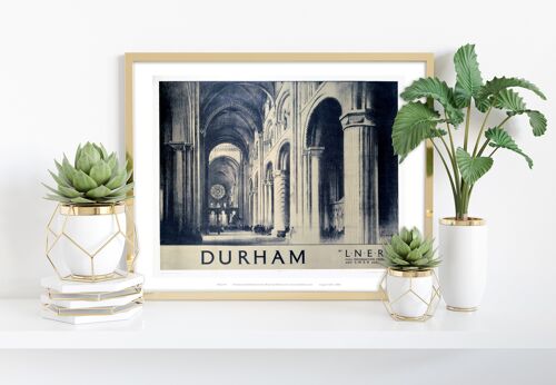 Durham By Lner - 11X14” Premium Art Print I