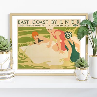 East Coast von Lner – Premium-Kunstdruck im Format 11 x 14 Zoll I