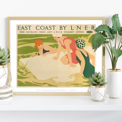 Costa este por Lner - 11X14" Premium Art Print I