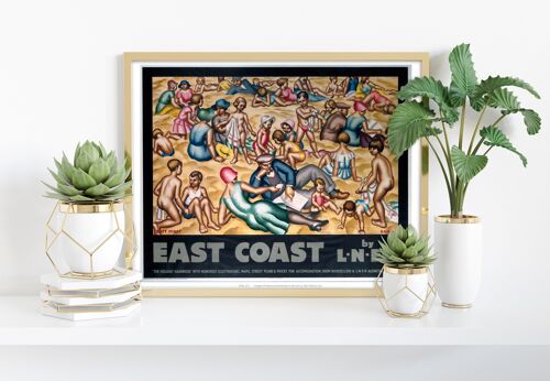 East Coast By Lner - 11X14” Premium Art Print II