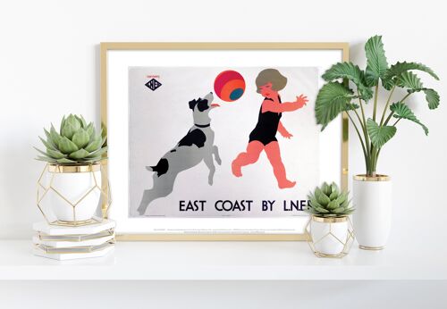 East Coast By Lner - 11X14” Premium Art Print III
