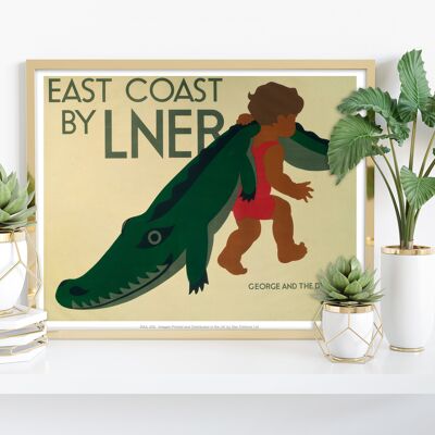 East Coast di Lner - 11X14" Stampa d'arte Premium IV