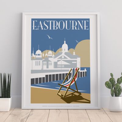 Eastbourne por el artista Dave Thompson - Impresión de arte premium I