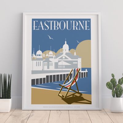 Eastbourne von Künstler Dave Thompson – Premium-Kunstdruck I