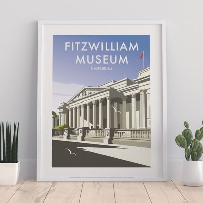 Fitzwilliam Museum By Artist Dave Thompson - Art Print I