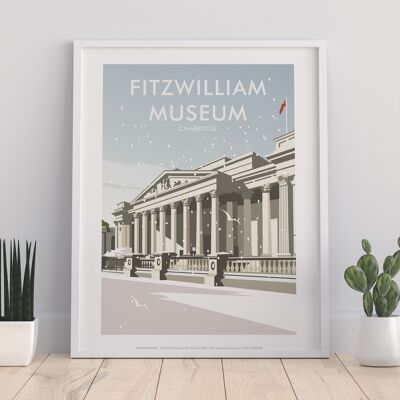 Fitzwilliam Museum By Artist Dave Thompson - Art Print II