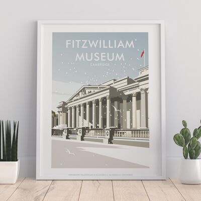 Fitzwilliam Museum vom Künstler Dave Thompson – Kunstdruck II
