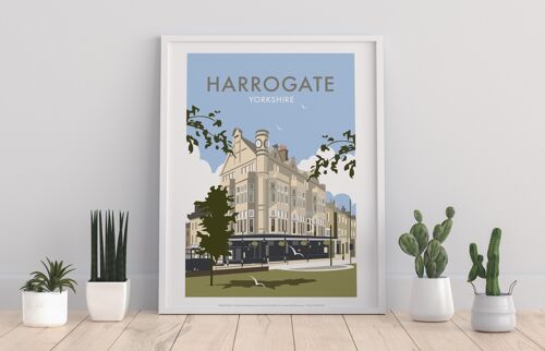 Harrogate By Artist Dave Thompson - 11X14” Premium Art Print I