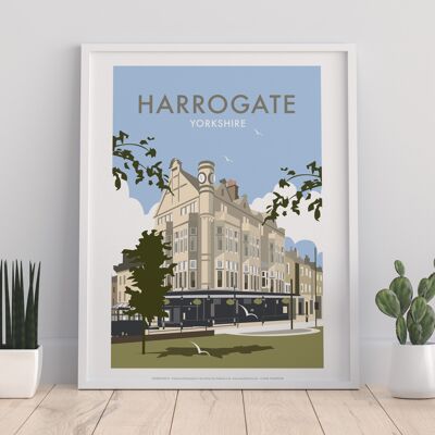Harrogate By Artist Dave Thompson - 11X14” Premium Art Print I