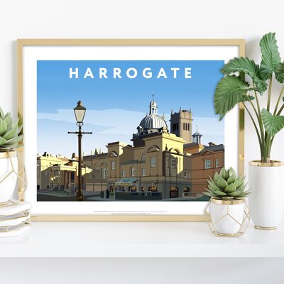 Harrogate By Artist Richard O'Neill - Premium Art Print II