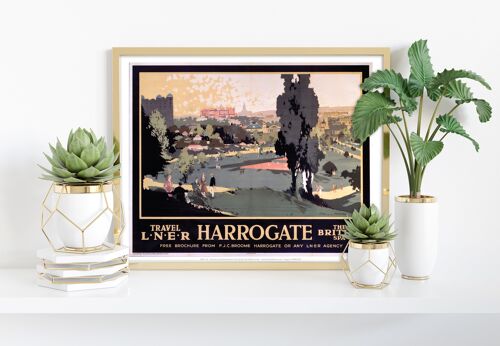 Harrogate, The British Spa - 11X14” Premium Art Print II