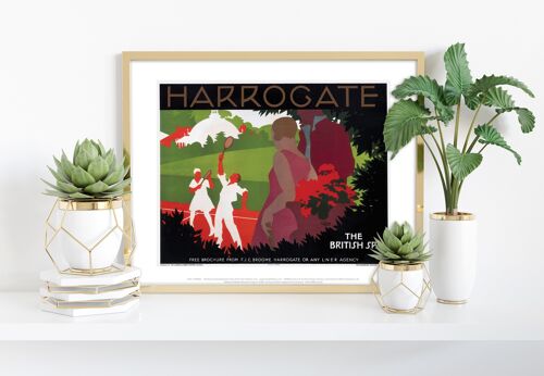 Harrogate, The British Spa - 11X14” Premium Art Print III