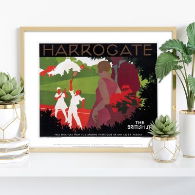 Harrogate, el spa británico - 11X14" Premium Art Print III