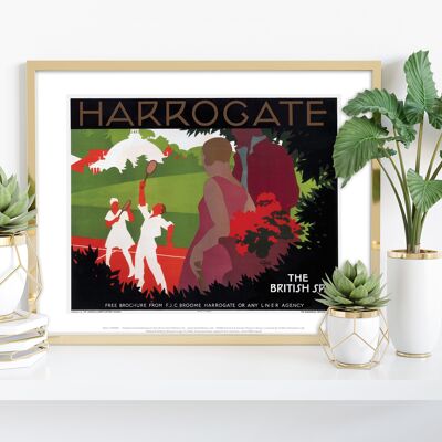 Harrogate, The British Spa – Premium-Kunstdruck im Format 11 x 14 Zoll III