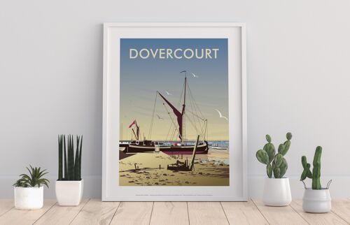 Harwich, Essex By Artist Dave Thompson - Premium Art Print II