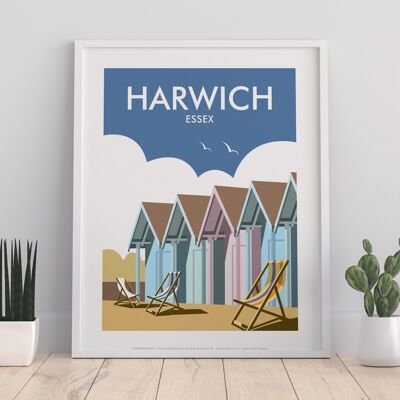 Harwich, Essex por el artista Dave Thompson - Premium Art Print III