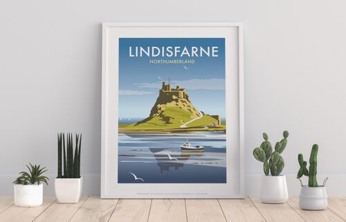 Lindisfarne By Artist Dave Thompson - Premium Art Print I